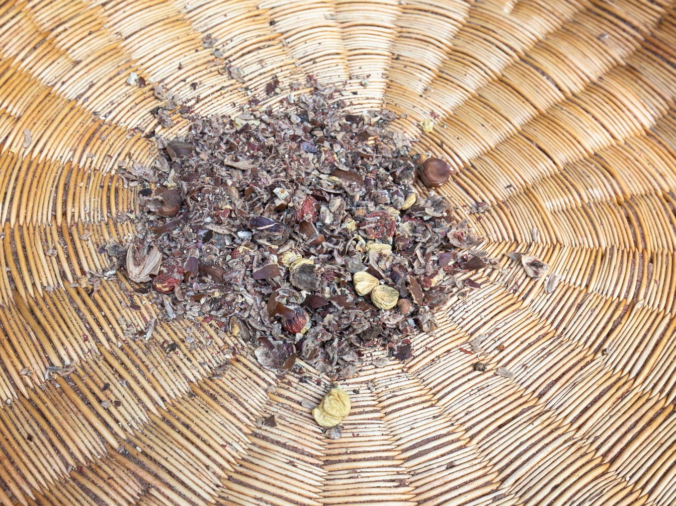 Battitura delle castagne